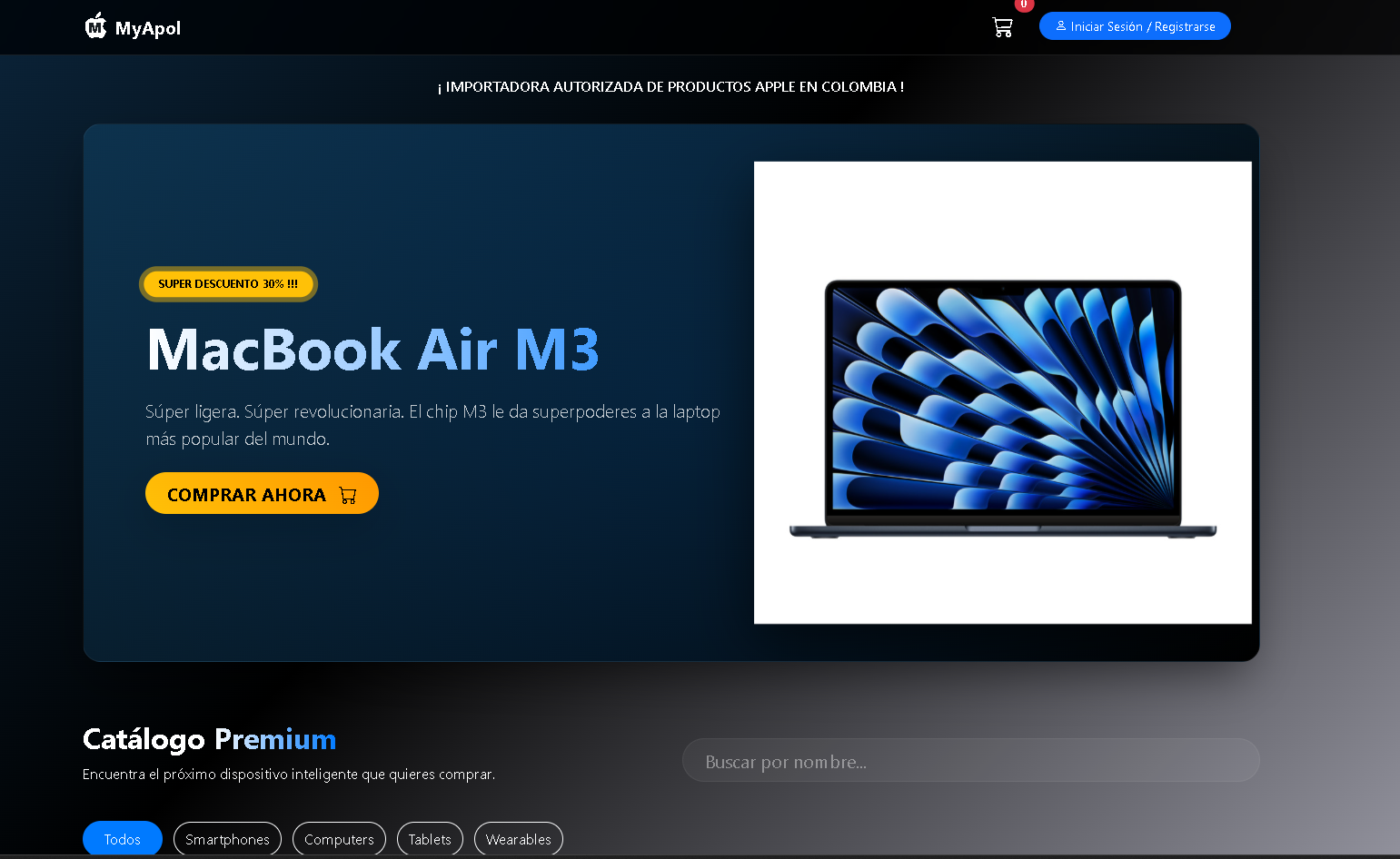 Tienda Online myApol